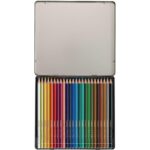 Комплект цветни моливи Arty Original metal box, 24 цвята, Stabilo - Image 2