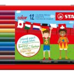 Комплект цветни моливи Color метална кутия Stabilo