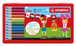 Комплект цветни моливи Color метална кутия Stabilo
