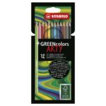 Комплект цветни моливи GREENcolors Arty Stabilo