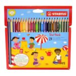 Комплект цветни моливи TRIO thick ергономични Stabilo