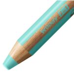 Комплект цветни моливи Woody 3 в 1 Pastel + острилка, 6 цвята, Stabilo - Image 2