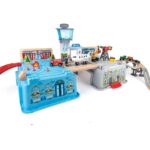 Дървен влак в кутия Мегаполис 80 части, Hape - Image 4