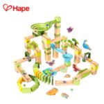 Дървено домино с Дино 131 части, Hape - Image 3