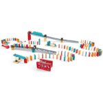 Дървена игра Домино фабрика 122 части, Hape