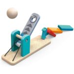 Дървена игра Домино фабрика 122 части, Hape - Image 2