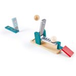Дървена игра Домино фабрика 122 части, Hape - Image 4