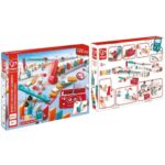 Дървена игра Домино фабрика 122 части, Hape - Image 6