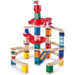 Дървена писта Quadrilla Спирала 79 части, Hape - Image 4