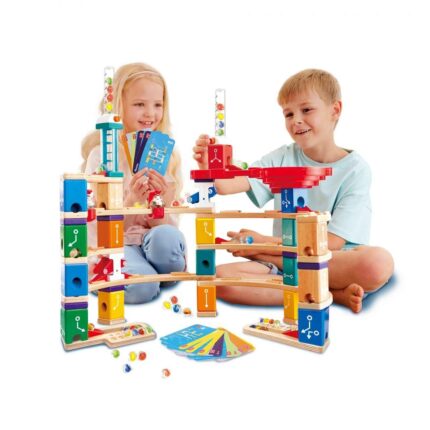 Дървена писта Quadrilla Кодиране 159 части, Hape