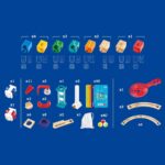 Дървена писта Quadrilla Кодиране 159 части, Hape - Image 6