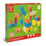 Дървени цветни кубчета 44 части, Hape - Image 6