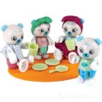 Дървени фигури Семейство мечки 10 части, Hape - Image 2