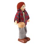 Дървени кукли Щастливо семейство 6 броя, Hape - Image 3