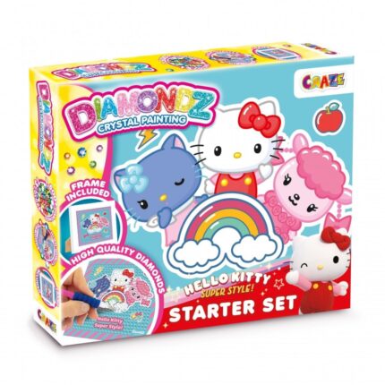 Диамантена живопис Hello Kitty за начинаещи, Craze