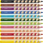 Ергономични цветни моливи EASYcolors, лява ръка, 12 цвята, Stabilo - Image 5