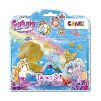 Фигурки Galupy Русалка трон 5 части, Craze