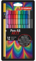 Комплект флумастери Pen 68 Arty Stabilo