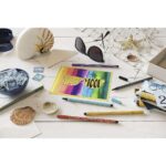 Комплект флумастери Pen 68 Arty метална кутия, 15 цвята, Stabilo - Image 4