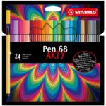 Комплект флумастери Pen 68 Arty Stabilo
