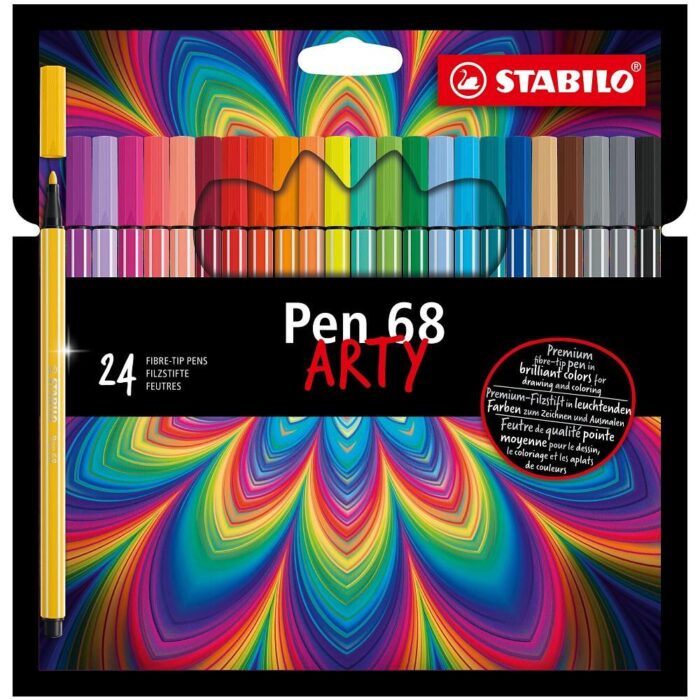 komplekt-flumasteri-stabilo-pen-68-arty-st6824-1-20-24-cvata-image_65a07e4500db8 Комплект флумастери Pen 68 Arty Stabilo
