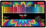 Комплект флумастери Pen 68 Arty метална кутия Stabilo