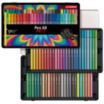 Комплект флумастери Pen 68 Arty метална кутия, 50 части, Stabilo - Image 2