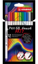 Комплект флумастери Pen 68 Brush Arty Stabilo
