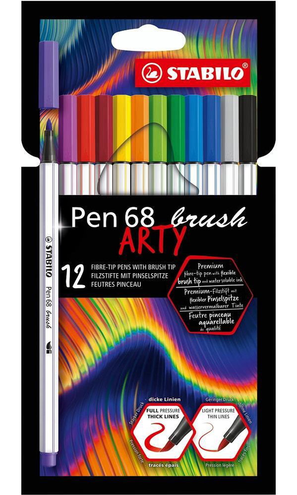 komplekt-flumasteri-stabilo-pen-68-brush-arty-st56812-21-20-12-cvata-image_65a13c503fa39 Комплект флумастери Pen 68 Brush Arty Stabilo