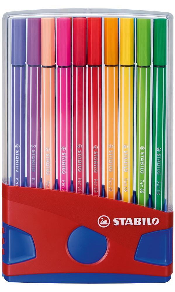komplekt-flumasteri-stabilo-pen-68-color-parade-st6820-04-tamnosina-kutia-20-cvata-image_65a07e803883a Комплект флумастери Pen 68 Color Parade тъмносиня кутия Stabilo