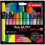Комплект флумастери Pen 68 Max Arty Stabilo