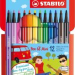 Комплект флумастери Pen 68 Mini Stabilo
