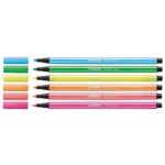 Комплект флумастери Pen 68 Neon, 6 цвята, Stabilo - Image 2