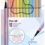 Комплект флумастери Pen 68 Pastellove Stabilo