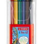 Комплект флумастери Pen 68 Stabilo