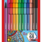 Комплект флумастери Pen 68 Stabilo