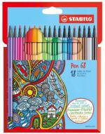 Комплект флумастери Pen 68 Stabilo