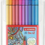Комплект флумастери Pen 68 Stabilo