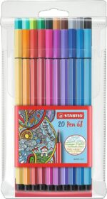 Комплект флумастери Pen 68 Stabilo
