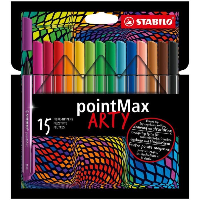 komplekt-flumasteri-stabilo-pointmax-arty-st48815-1-20-15-cvata-image_65a1dbe681db3 Комплект флумастери pointMax Arty Stabilo