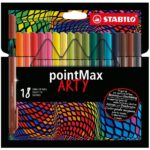 Комплект флумастери pointMax Arty Stabilo