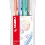 Комплект флумастери pointMax Pastel Stabilo