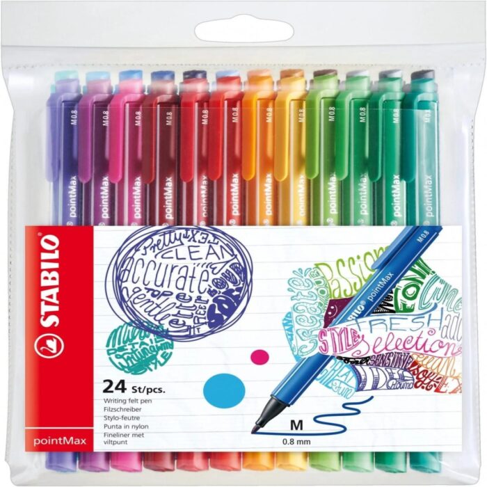 komplekt-flumasteri-stabilo-pointmax-st48824-01-24-cvata-image_67c9d8fc33ab8 Комплект флумастери pointMax Stabilo