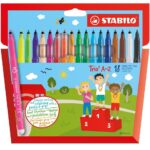 Комплект флумастери Trio A-Z Stabilo