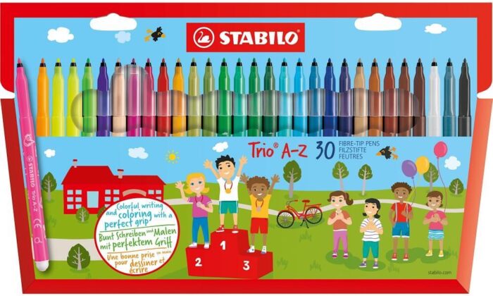 komplekt-flumasteri-stabilo-trio-az-st3781-30-01-30-cvata-image_659f1ec17ef43 Комплект флумастери Trio AZ Stabilo