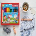 Комплект флумастери Trio Scribbi, 14 цвята, Stabilo - Image 7