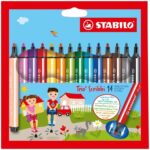 Комплект флумастери Trio Scribbi Stabilo