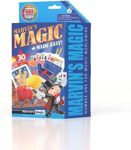 Комплект фокуси сет 1 син, 30 магически трика, Marvin's Magic