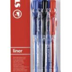 Комплект химикалки Liner F Stabilo