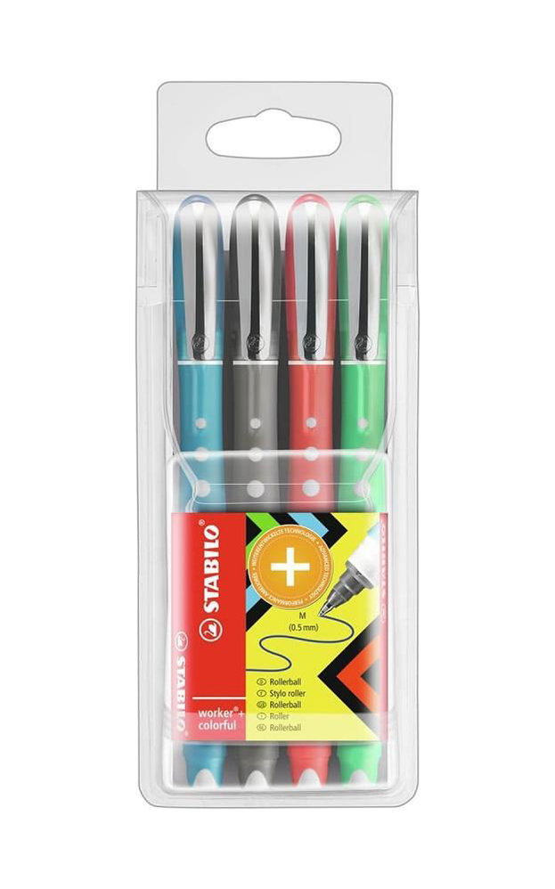 komplekt-himikalki-stabilo-workercolorful-st20194-4-cvata-image_659bfaaaaa22c Комплект химикалки Worker+colorful Stabilo
